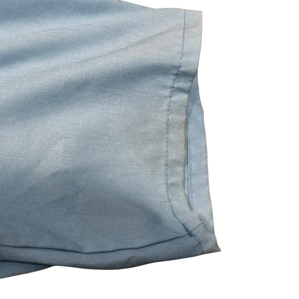 Vintage Wearguard USA Mechanics Shirt Automotive Workshirt blue men's m large xl - Picture 4 of 8